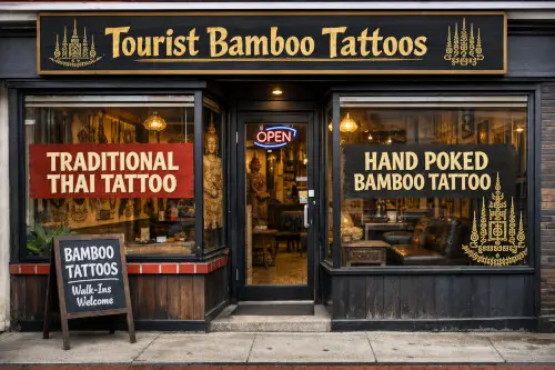 Fake Bamboo Tattoo Studio