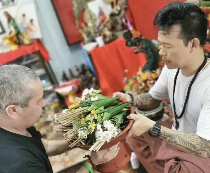 Sak Yant Tattoo Offering