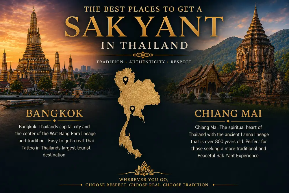 Sak Yant Tattoo in Chiang mai and Bangkok