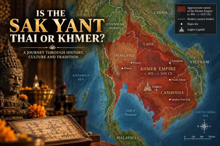 Is the Sak Yant Thai or Khmer? 6 Is the sak yant thai or khmer